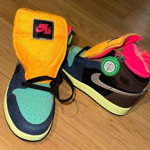 Nike—Men’s Jordan Retro 1 High Tokyo Bio Hack (Sz 5 US) Authentic— Guranteed